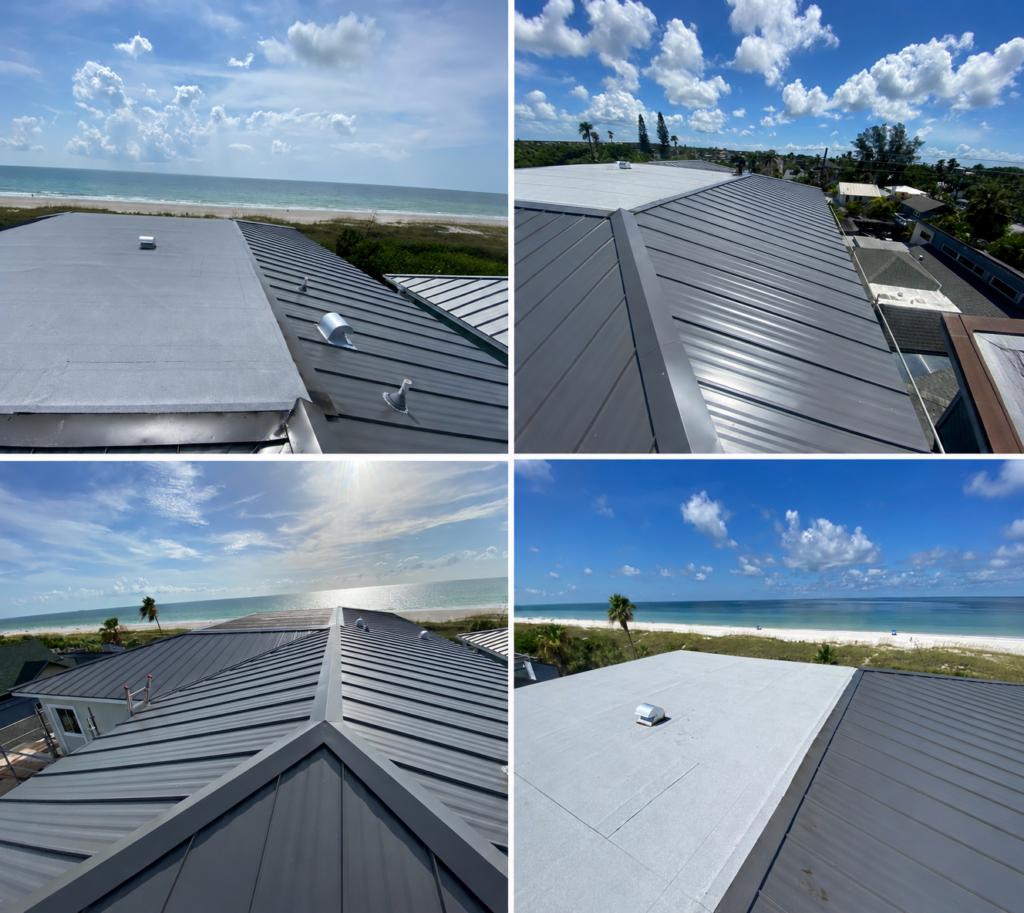 metal roofs